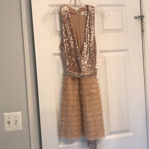 A beautiful blush dress